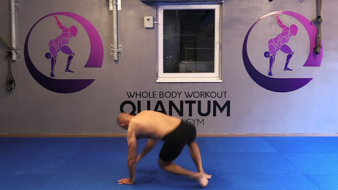 Vježba Kratki brzi bočni trbuh — Quantum premium gym